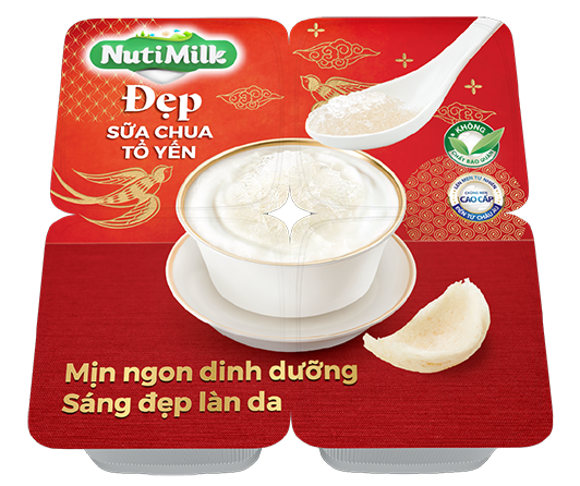 NutiMilk Đẹp - Sữa chua Tổ Yến