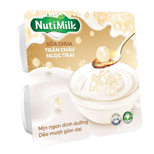 NutiMilk Sữa chua Trân Châu Ngọc Trai